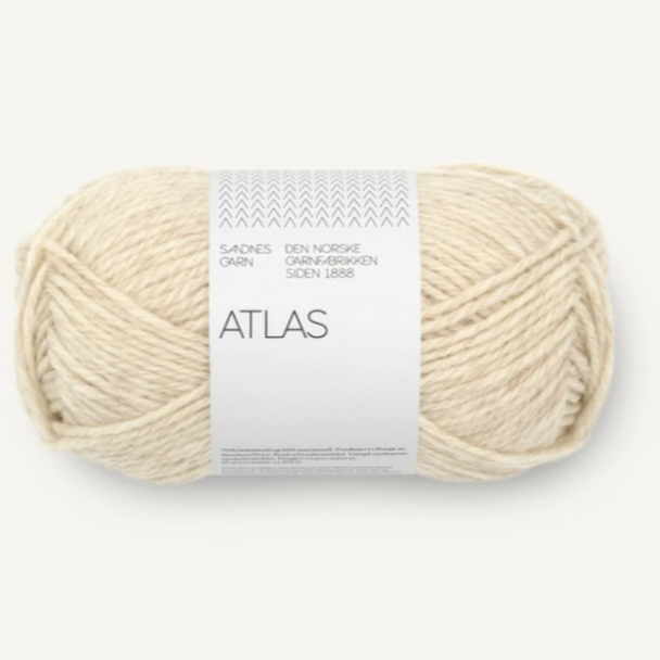 Atlas - 2641 - Natural White Melange