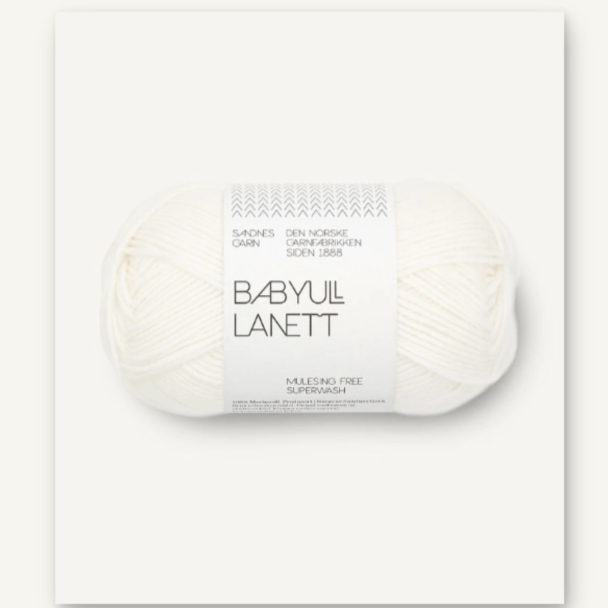 Babyull Lanett - 1001 - True White