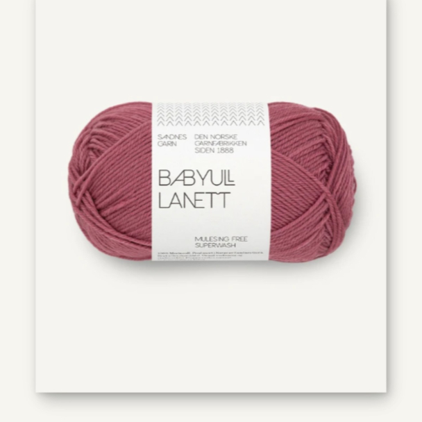 Babyull Lanett - 4244 - Antique Rose