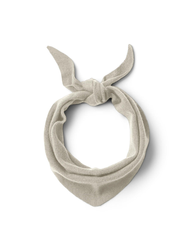 Maria Narrow Cashmere Scarf - Oatmeal
