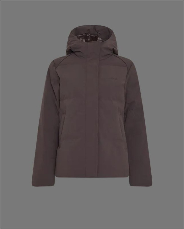 Dagny Down Jacket - Black Coffee - Image 2
