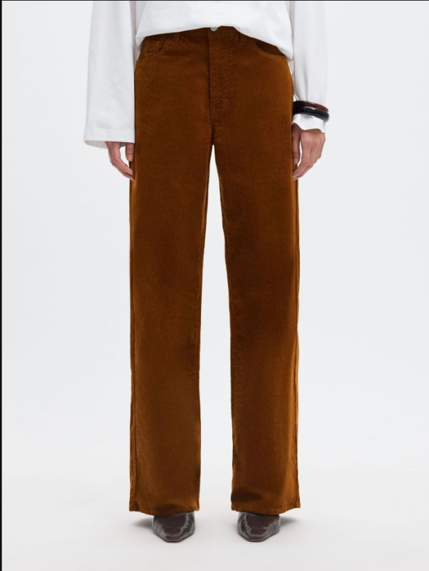 Wide Runa Corduroy Pant - Monks Robe  