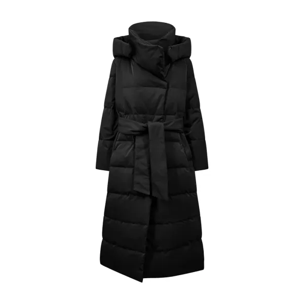 Micco Hat Down Coat Brown