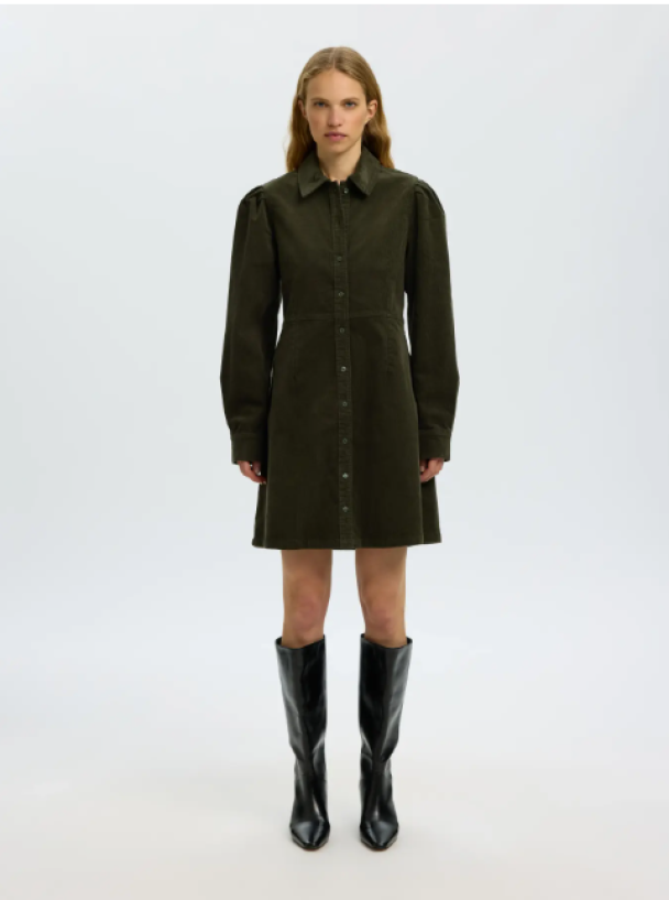 Runa short Corduroy Dress - Image 2
