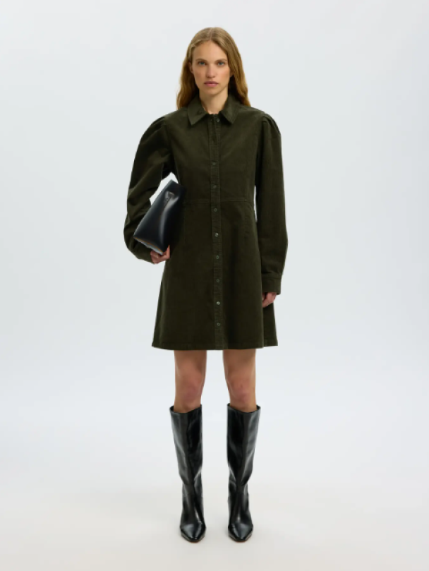 Runa short Corduroy Dress - Image 4