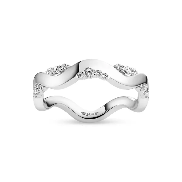 Ring Ellera Waves Altro, s&oslash;lv