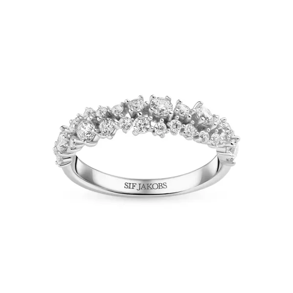 Ring Cristallo Piccolo, s&oslash;lv