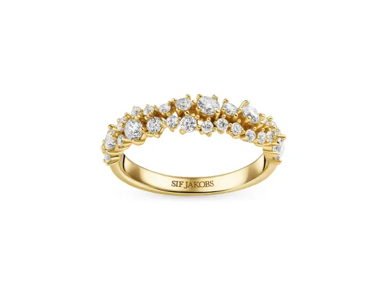 Ring Cristallo Piccolo, forgylt