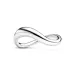 Ring Infinito Pianura, s&oslash;lv