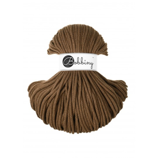 Bobbiny nut brown 5 mm
