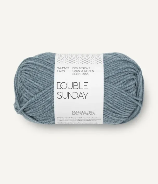 Double sunday linblå 6051