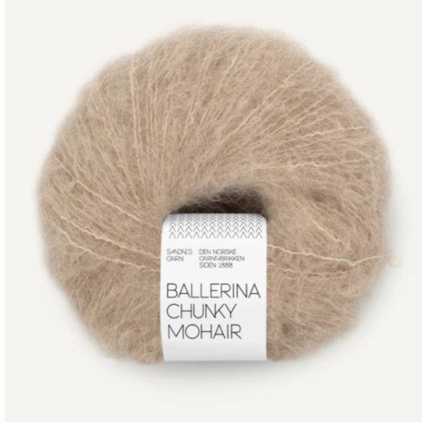 Ballerina Chunky Mohair - 2650 - Beige melange
