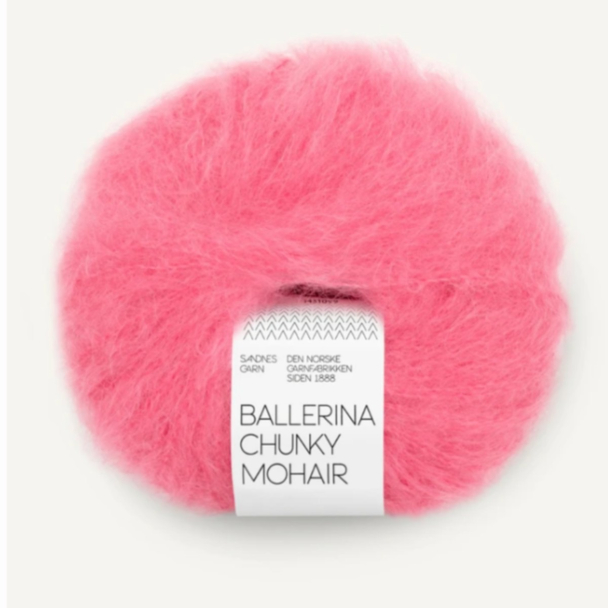 Ballerina Chunky Mohair - 4315 - Bubblegum Pink