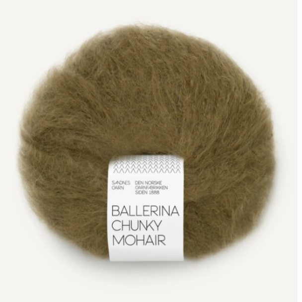 Ballerina Chunky Mohair - 9873 - Dark Olive
