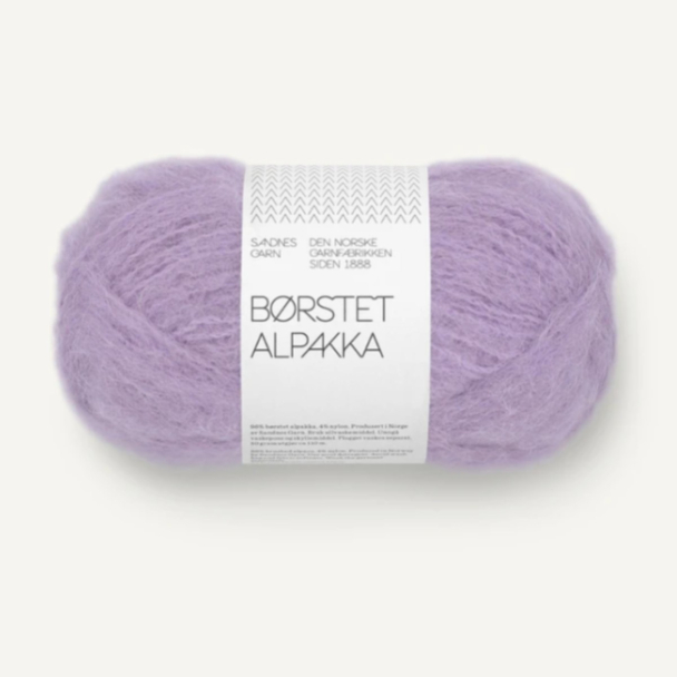 Børstet Alpakka - 5043 - Violet Whisper