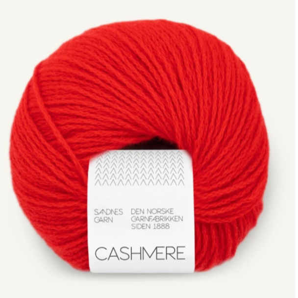 Cashmere - 4018 - Scarlet red