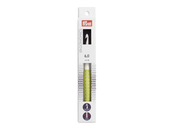 Heklenål 6,0 Prym Ergonomics 17cm