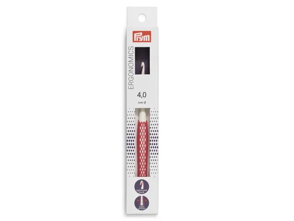 Heklenål 4,0 Prym Ergonomics 16cm