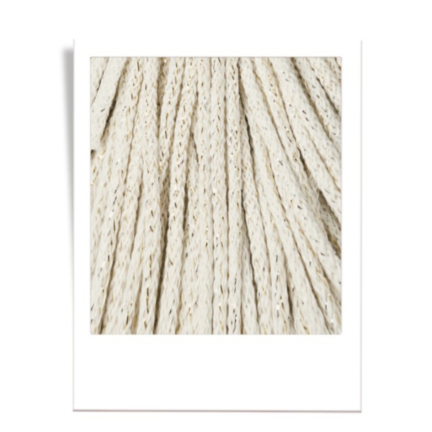 Bobbiny Premium 5mm - Shiny Cashmere Beige
