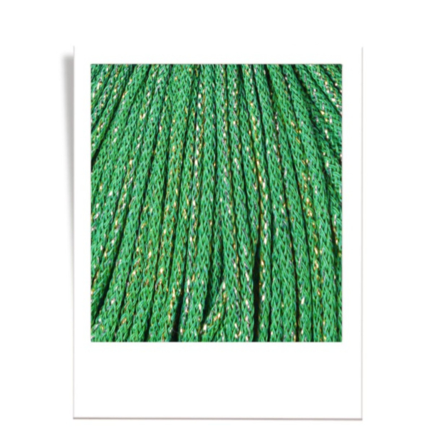 Bobbiny Junior 3mm - Shiny Jade Green