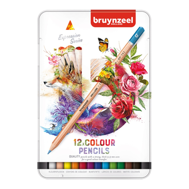 Bruynzeel Expression Fargeblyanter – Sett 12stk
