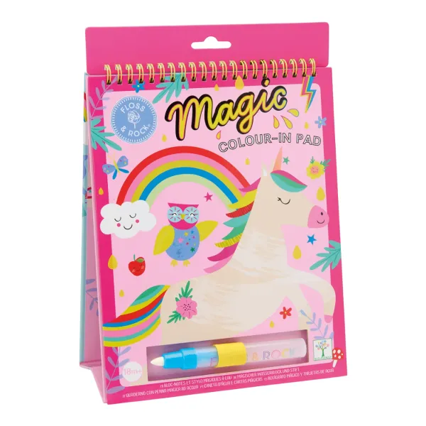 Magiske fargeleggingskort med staffeli - Rainbow Fairy