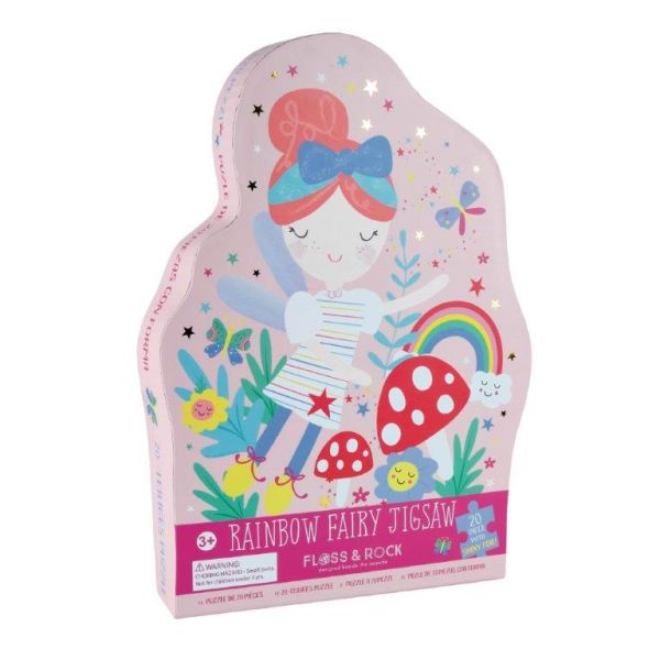 Puslespill 20 brikker - Rainbow Fairy