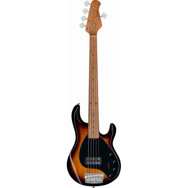 Bassgitar Sterling By Music Man StingRay35 Vintage Sunburst 5str