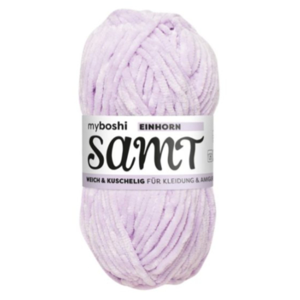Myboshi Samt Chenillegarn 100g – 861 Unicorn