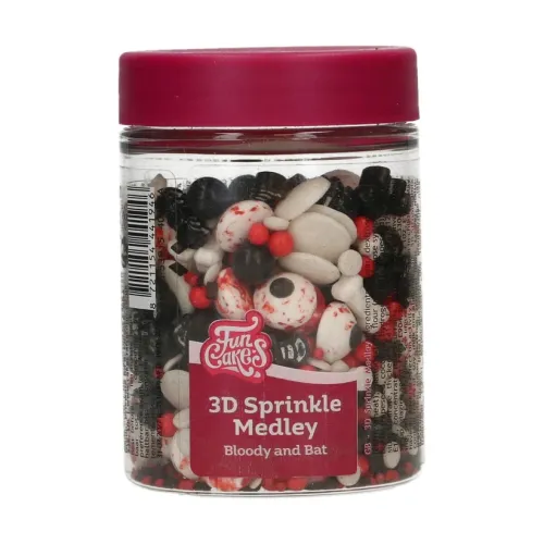 FunCakes Kakestrø 3D Bloody and Bat 70g