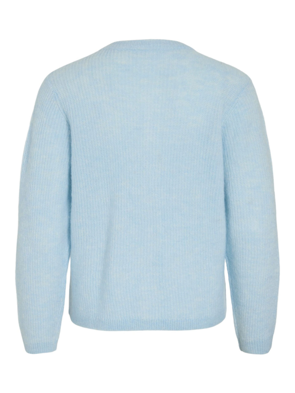 VILA VILory O-Neck Knit Cardigan, blå - Image 4