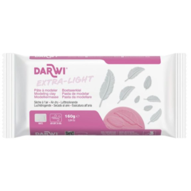 Darwi Extra Light Lufttørkende leire – 160g