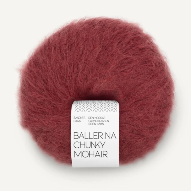 Ballerina Chunky Mohair  - 4353 - Rustic Rose