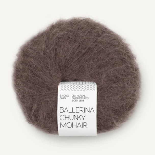 Ballerina Chunky Mohair - 3880 - Dark Chocolate