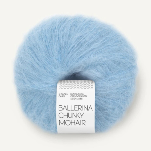Ballerina Chunky Mohair - 6012 - Summer Sky