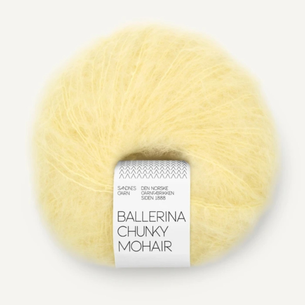 Ballerina Chunky Mohair - 9602 - Lemonade