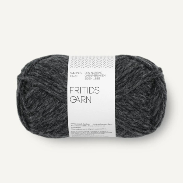 Fritidsgarn - 1088 - Koksmelert