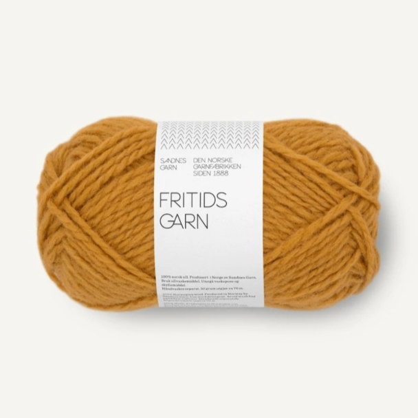 Fritidsgarn - 2335 - Sennepsgul