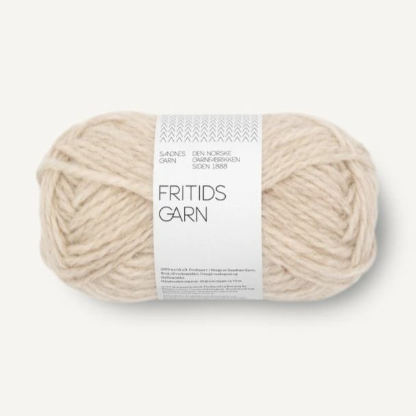 Fritidsgarn - 2641 - Naturmelert