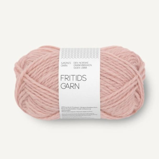 Fritidsgarn - 3511 - Pudderrosa