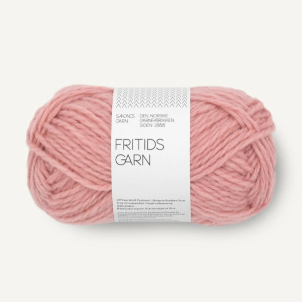 Fritidsgarn - 4023 - Gammelrosa