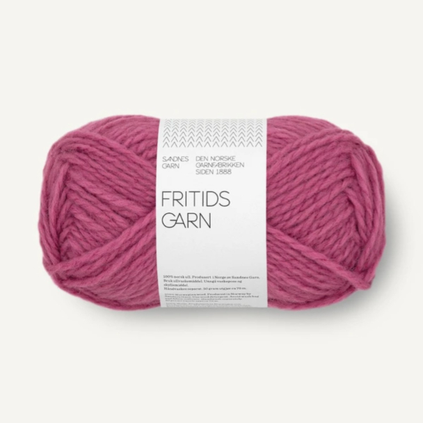 Fritidsgarn - 4644 - Støvet Plomme