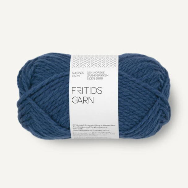 Fritidsgarn - 6364 - Mørk Blå