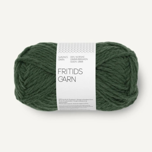 Fritidsgarn - 8571 - Mørk Grønn