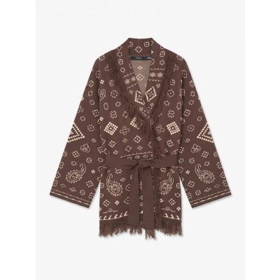 VMSCARLETT LS TASSEL JACQUARD CARDI LCS