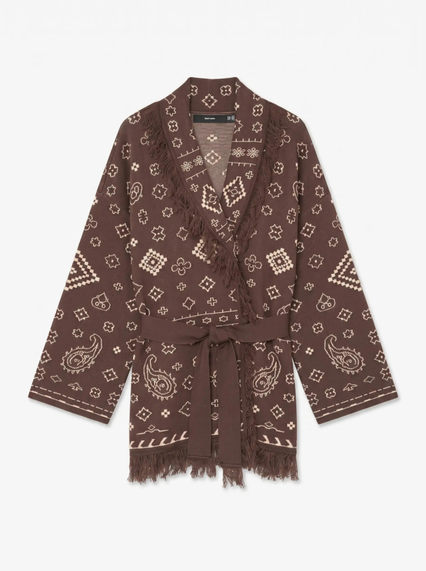 VMSCARLETT LS TASSEL JACQUARD CARDI LCS - Image 1