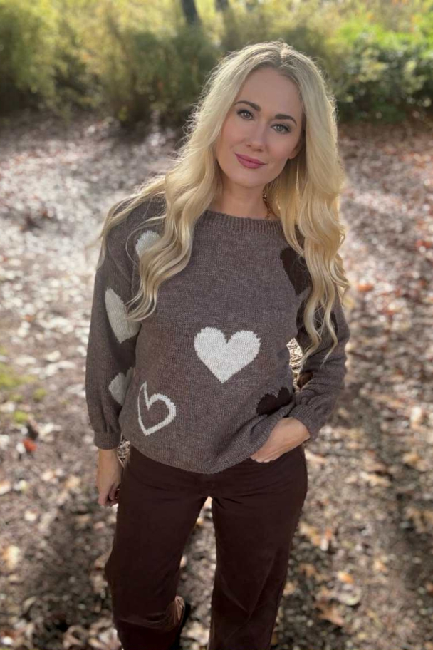 M Jeans Heart strikkegenser - Image 3