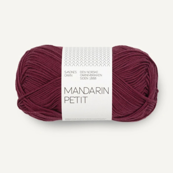 Mandarin Petit - 4372 - Burgundy