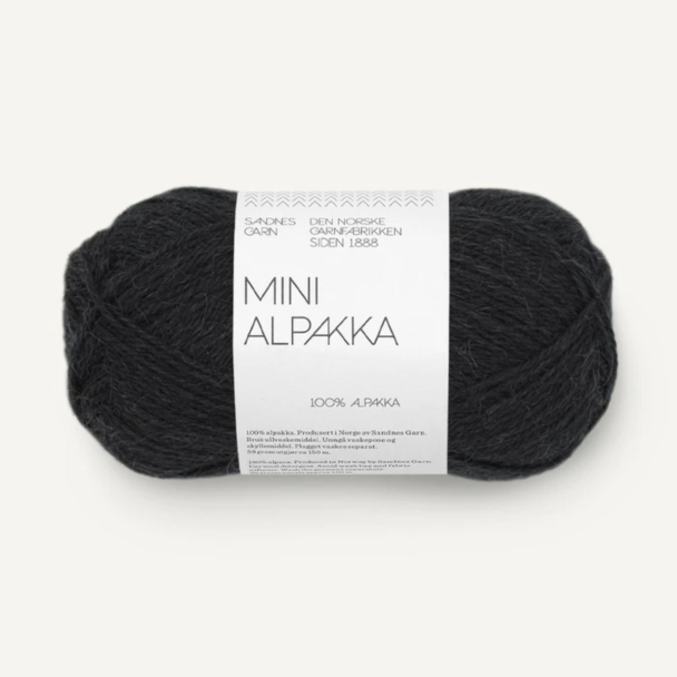 Mini Alpakka - 1099 - Black