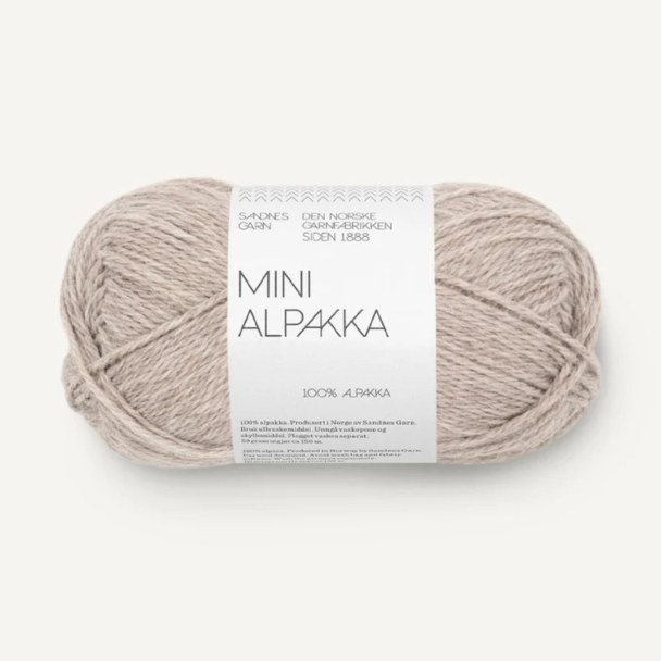 Mini Alpakka - 2650 - Beige Melange